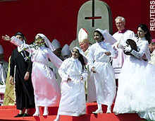 POPE HOLYLAND GALILEE POPE ISRAEL VISIT